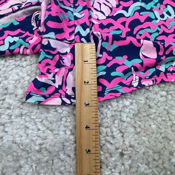 Lilly Pulitzer Tala Romper Lobstah Roll Pink Navy XL - Picture 11 of 12